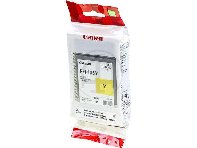 Canon Tintenpatrone gelb (6624B001, PFI-106Y)